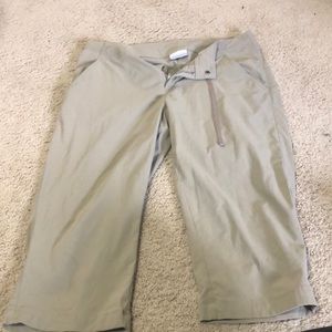 Columbia dry fit crop pant